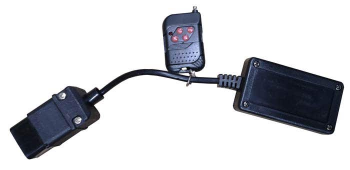 E-Lektron draadloze afstandsbediening - Voor N-910 RGB rookmachine - Inclusief ontvanger