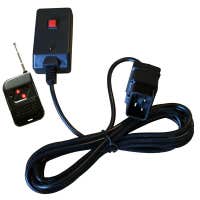 E-Lektron 2-in-1 afstandsbediening - Voor N-410 RGB rookmachine - Bedraad en draadloos