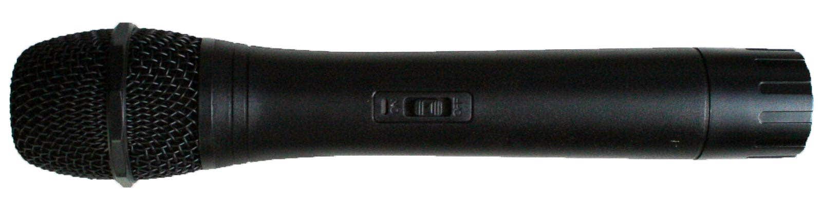 E-Lektron VHF draadloze microfoon - 199.6 MHz - Oranje kanaal - Voor mobiele PA-systemen