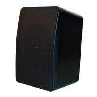 E-Lektron M-255 wandluidspreker - Passief - 8 Ohm en 100V - Zwart