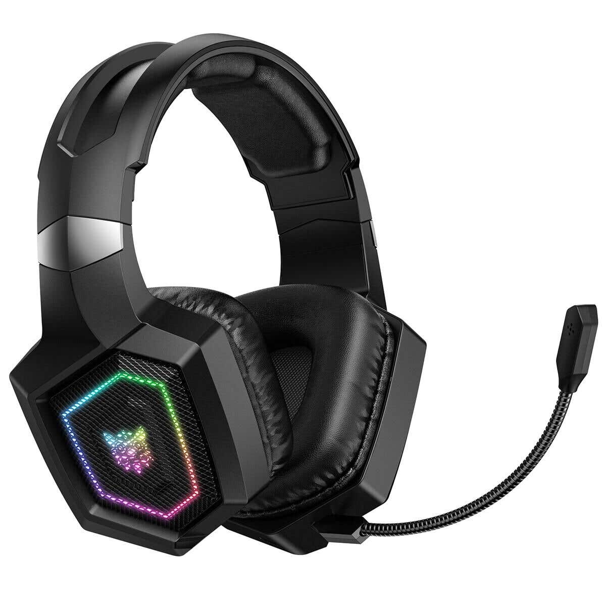 E-Lektron GT806 - RGB gamingheadset - Inline volumeregeling - Noise-cancelling microfoon