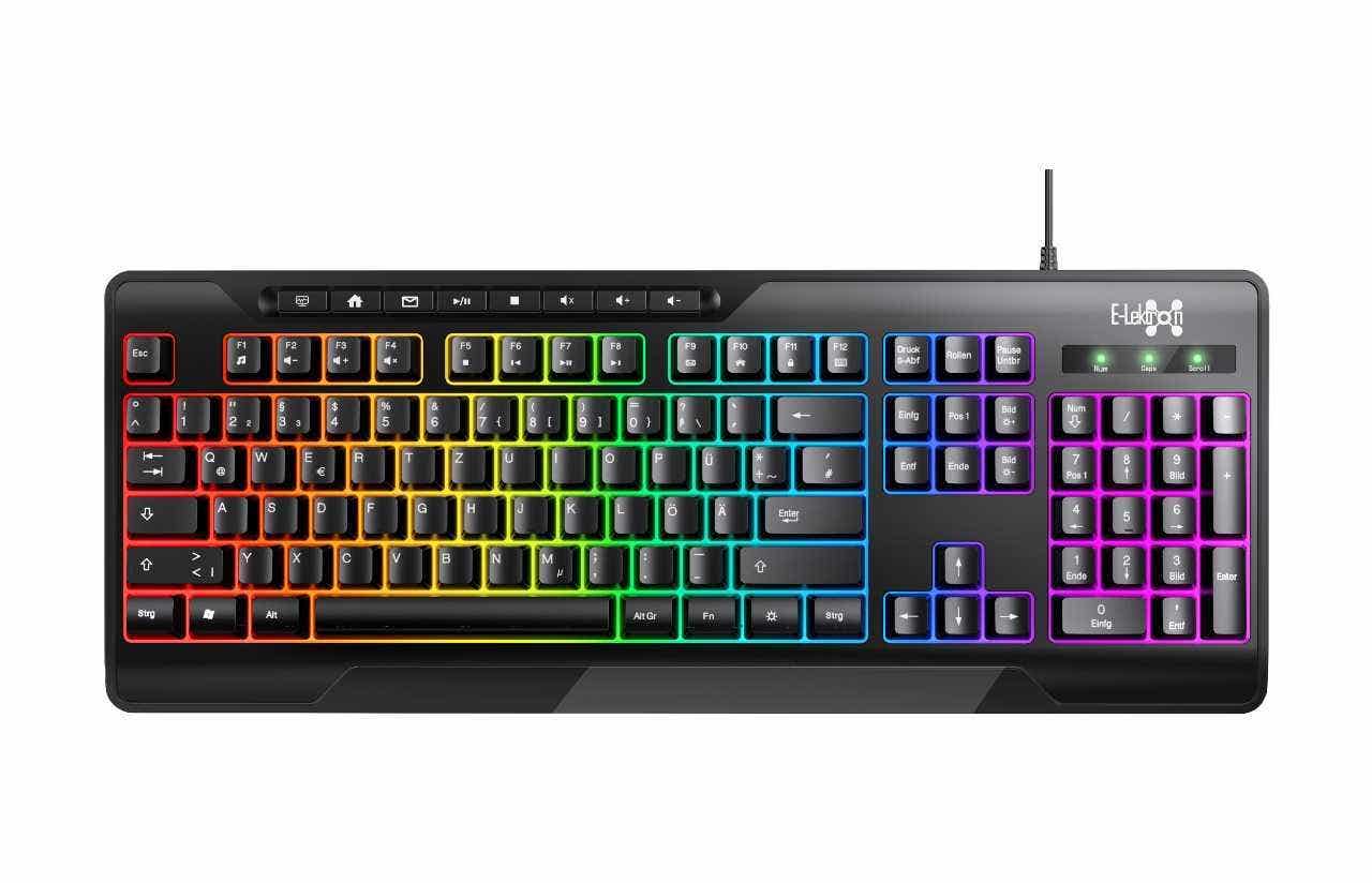 E-Lektron G-32 gaming toetsenbord - RGB - Full-size - USB
