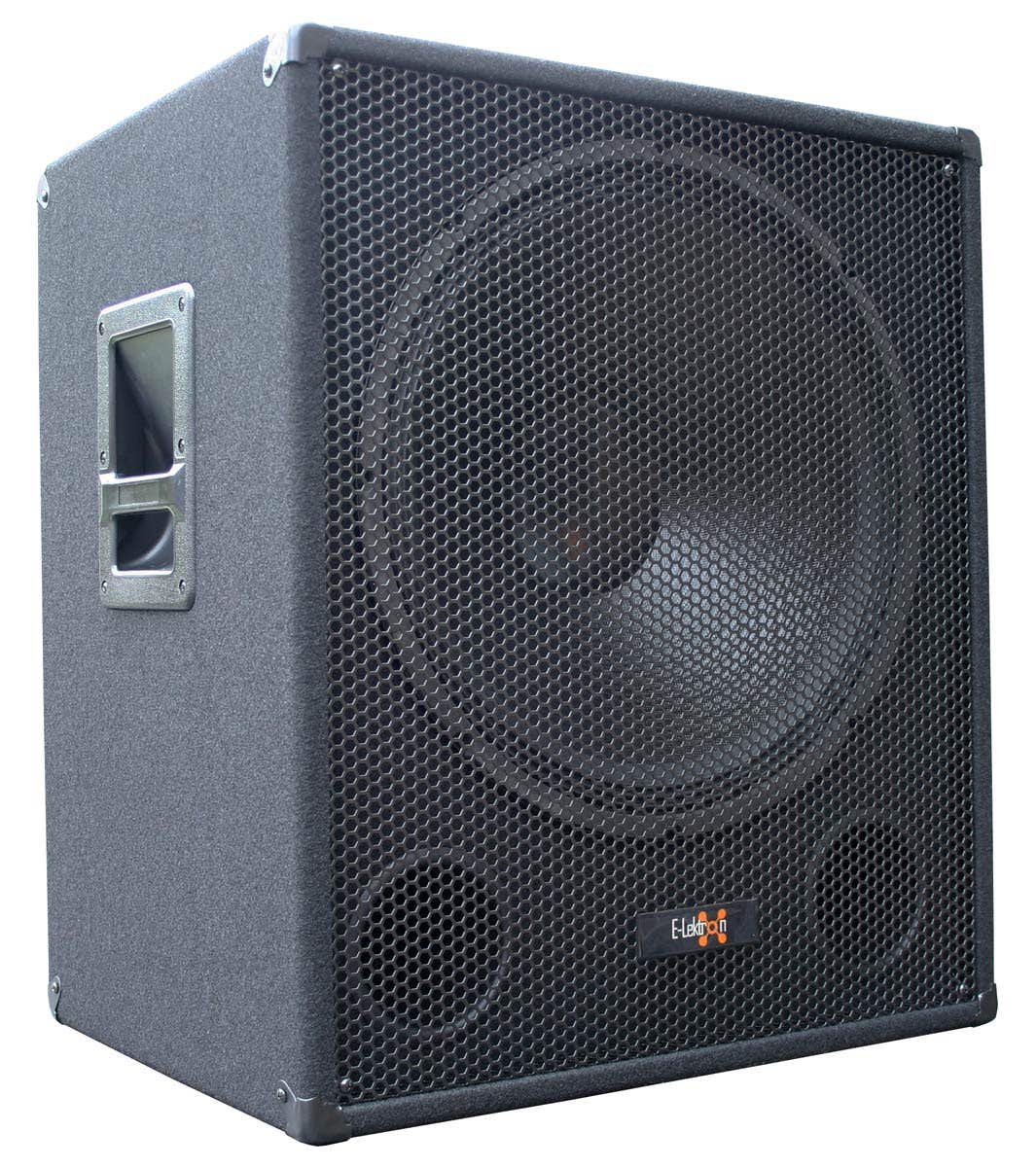E-Lektron SUB-Q45A - Actieve PA subwoofer - Met 18 inch woofer - Ingebouwde versterker