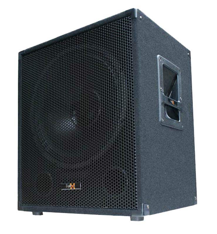 Retourdeal - E-Lektron SUB-P38 - Passieve subwoofer - 15 inch woofer - Met low pass filter