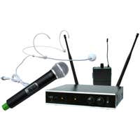 E-Lektron IU-2082HM draadloze UHF microfoonset - Handmicrofoon en headset
