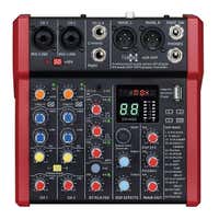 E-Lektron A28-DSP 6 kanaals mengpaneel - USB interface en DSP effecten