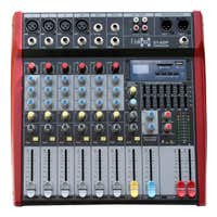 E-Lektron ST-62P mengpaneel - Met 2x 250W versterker - Bluetooth en USB recorder