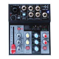 E-Lektron AIM-42 4 kanaals mengpaneel - USB interface met fantoomvoeding