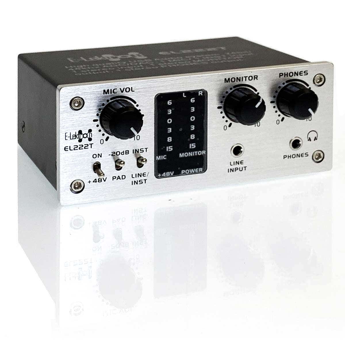 E-Lektron EL222T USB audio-interface met fantoomvoeding
