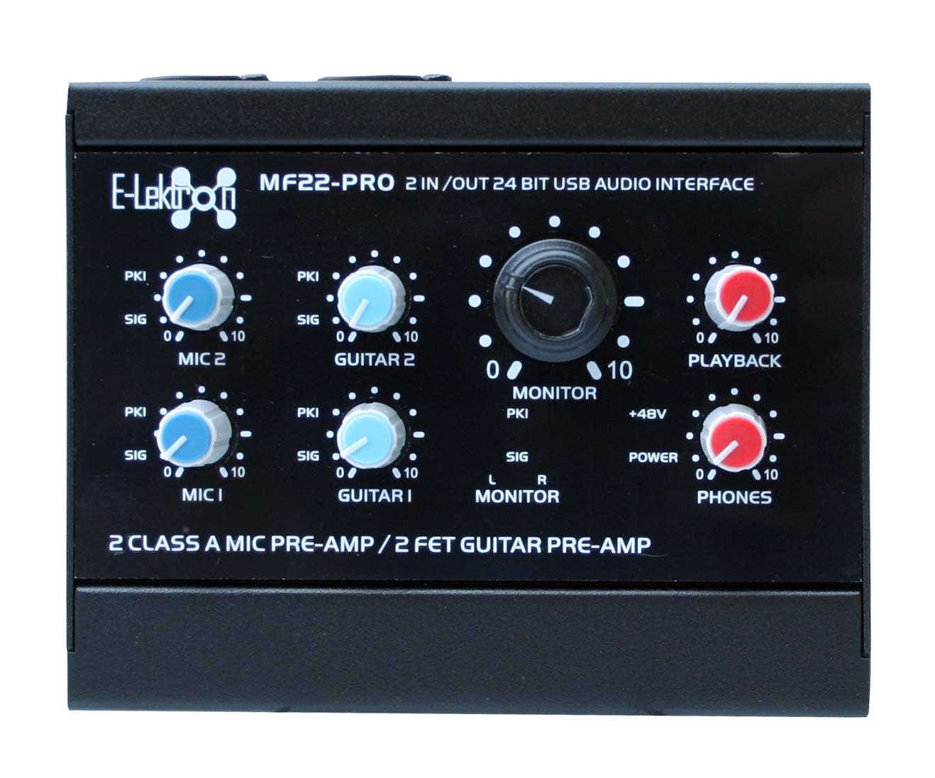 E-Lektron MF22-PRO USB Audio Interface