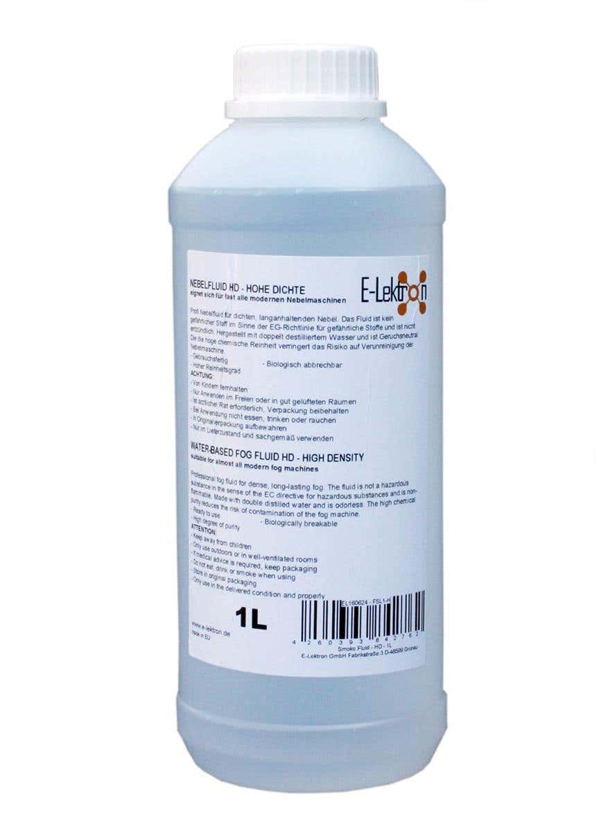 E-Lektron FSL1-H - HD rookvloeistof 1 liter - Hoge dichtheid - Universeel te gebruiken