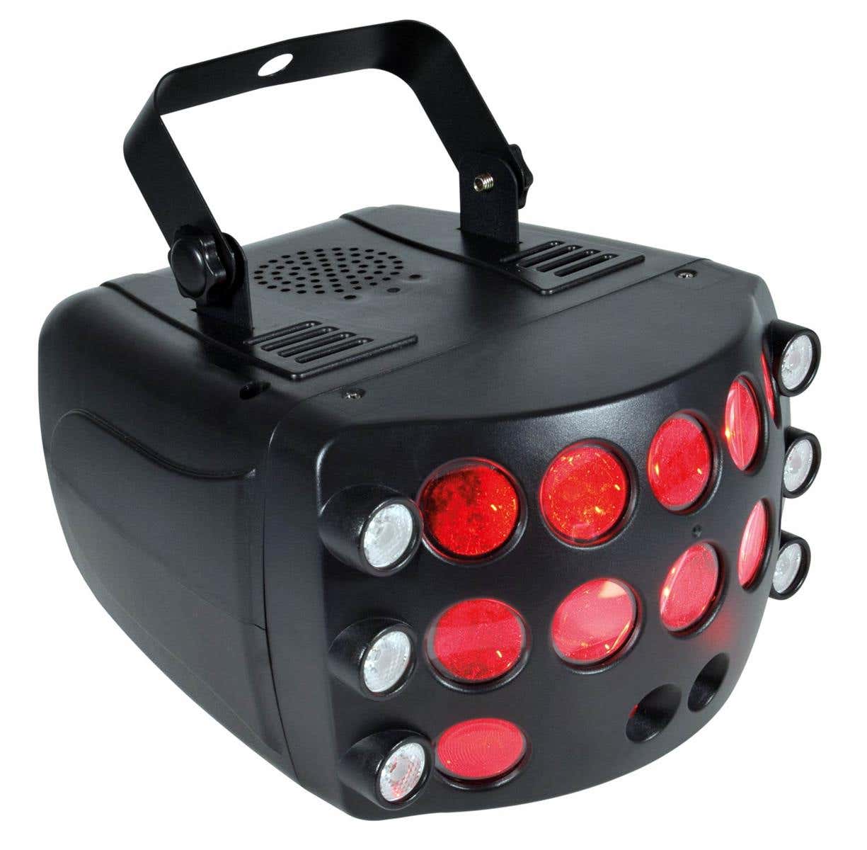 E-Lektron Butterfly-3 LED party lichteffect met laser - RGBW