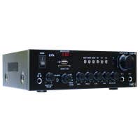 E-Lektron EL5-FB - Stereo versterker - Met Bluetooth en karaokefunctie - USB en SD mediaspeler