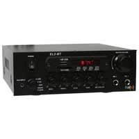 E-Lektron EL2-BT - Stereo versterker - Met Bluetooth en karaokefunctie - USB en SD MP3-speler