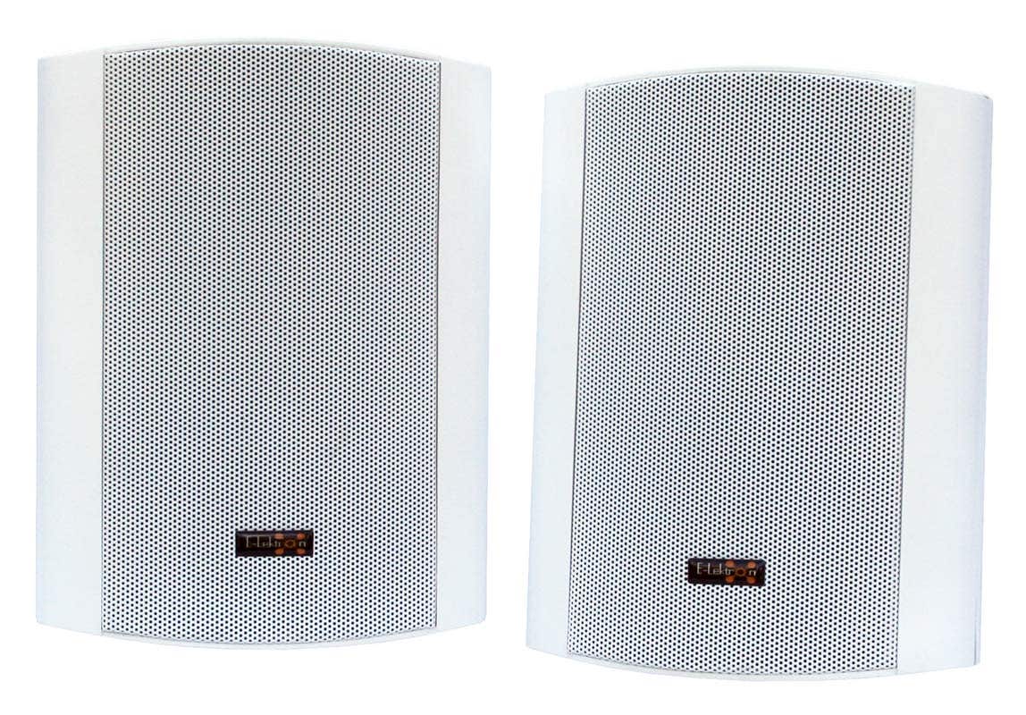 E-Lektron EWL5A Wit - Actieve luidsprekerset - Met muurbeugels - 120 watt