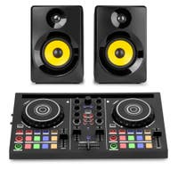 Vonyx Loop200 DJ controller set - Met actieve speakers - Virtual DJ LE software - Beginner DJ set
