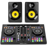 Vonyx Loop300 DJ controller set - Met actieve speakers - Virtual DJ LE software - Beginner DJ set