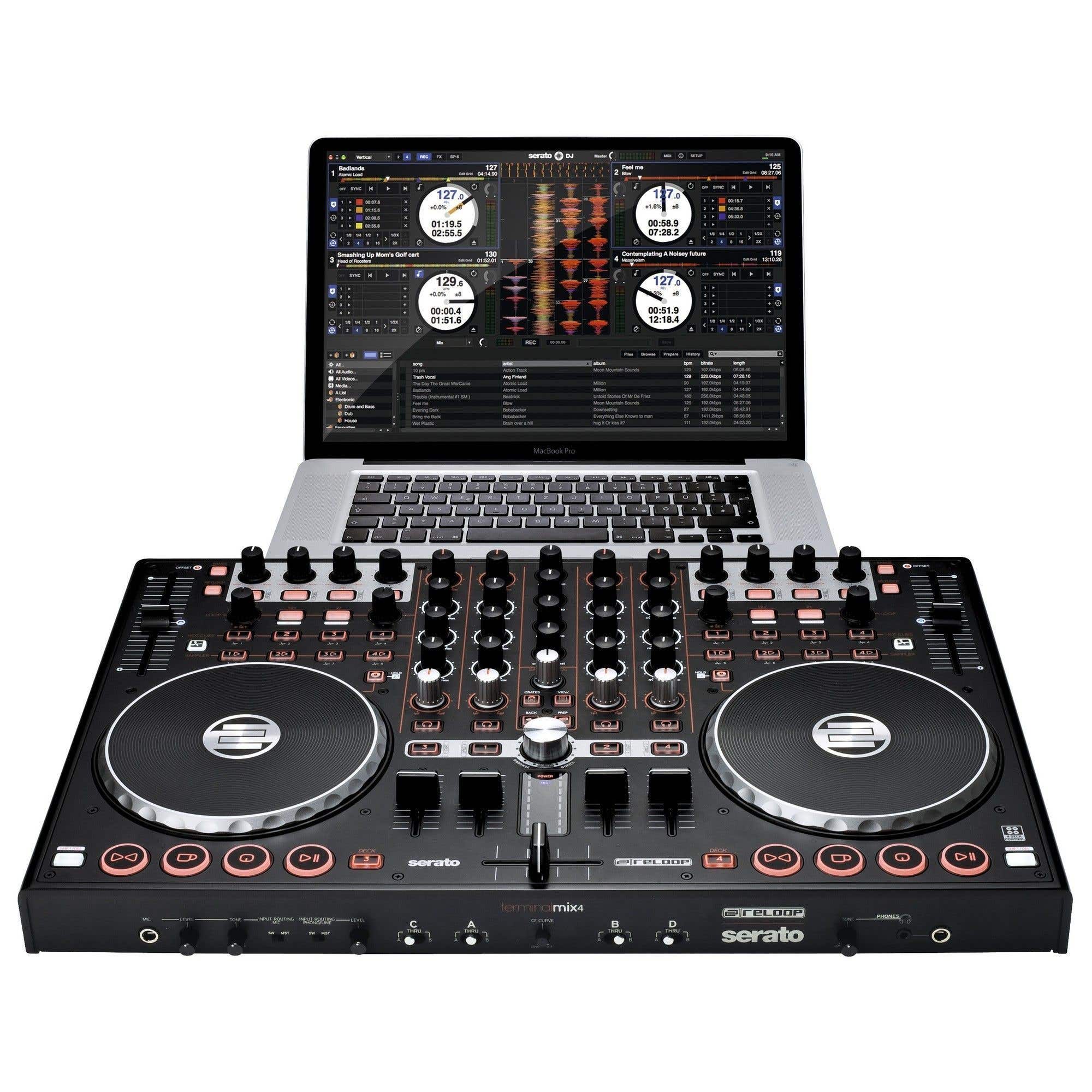 Reloop Terminal Mix 4 decks DJ Controller