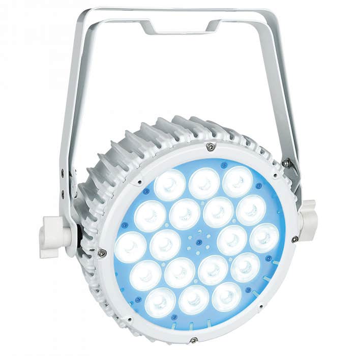 Showtec Compact Par 18 MKII - Witte Par met 18x 3W RGB LED’s 