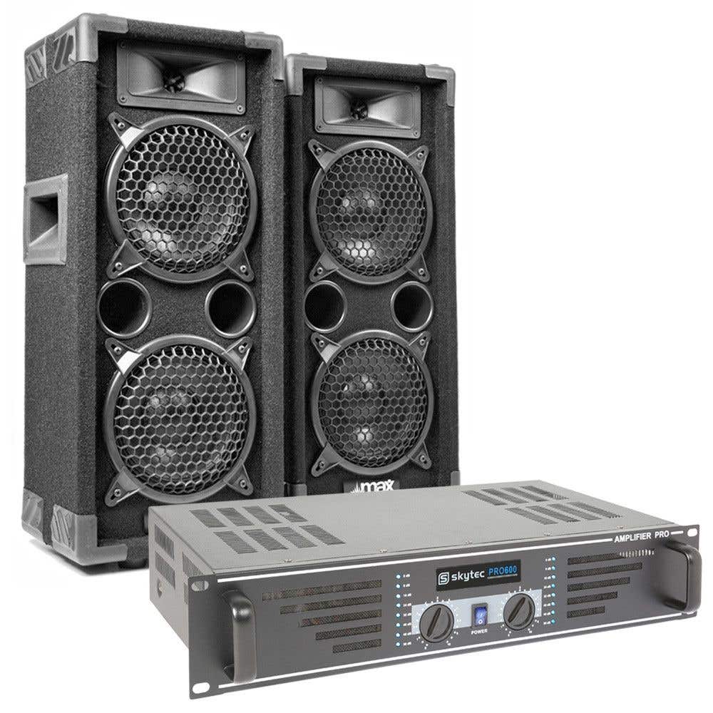 MAX &apos;Dark Night 26&apos; geluidsinstallatie - 1200W max.
