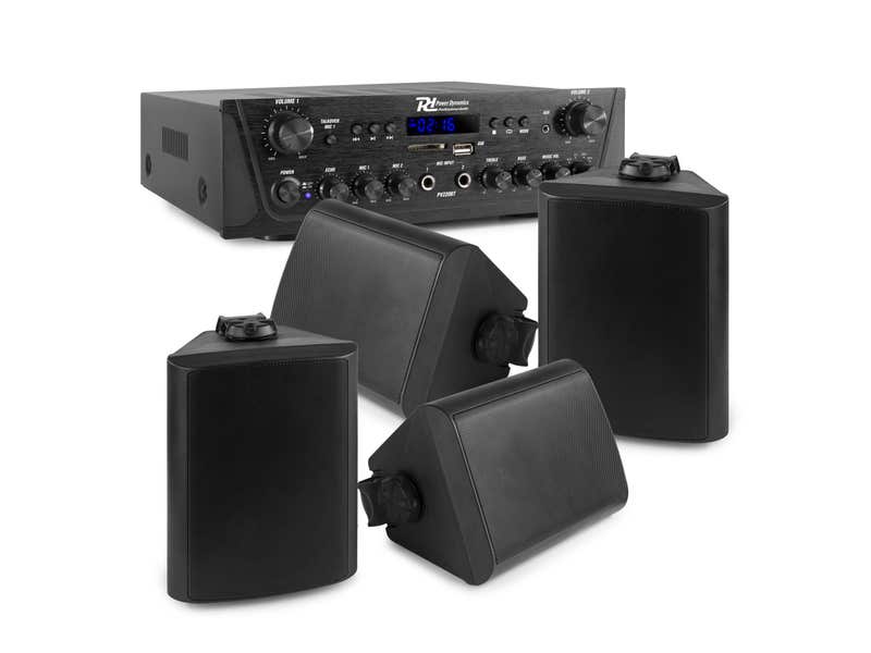 Speakerset voor binnen en buiten - Power Dynamics BD65B Speakerset voor binnen en buiten - Power Dynamics BD65B