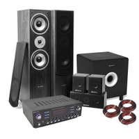 SkyTronic complete 5.1 home cinema set met 8" subwoofer - 1300W