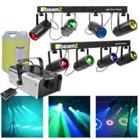 BeamZ 4-some voordeel pack met 1200W rookmachine
