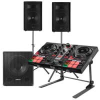 Vonyx 2.1 complete live set 1100 watt met Hercules Inpulse 200 MK2 controller en standaard