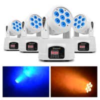 BeamZ Movinghead set met 4 witte MHL74 movingheads
