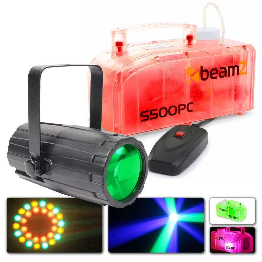 Beamz Lichtset Met Moonflower En S500Pc Rookmachine beamz kopen in de aanbieding Beamz Lichtset Met Moonflower En S500Pc Rookmachine beamz kopen in de aanbieding