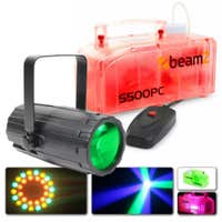 BeamZ lichtset met Moonflower en S500PC rookmachine