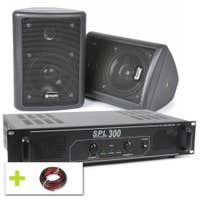 SkyTec geluidsinstallatie 150W keuken, hobbykamer etc.