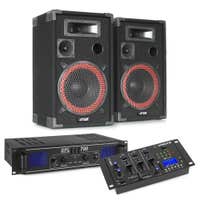 SkyTec Complete 700W DJ Installatie met Bluetooth en USB