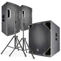 Power Dynamics PD-6 actieve 2.1 speakerset - 3400W