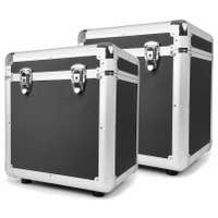 Power Dynamics RC100 12" Platenkoffers Zwart (Set van 2)