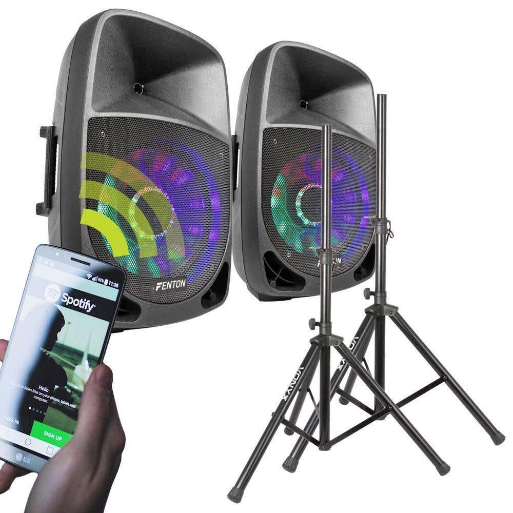 Fenton Complete 700W Geluidsinstallatie (Incl. Standaards)