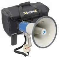 Vonyx MEG060 megafoon met sirene - Inclusief tas en oplaadbare accu - 60W