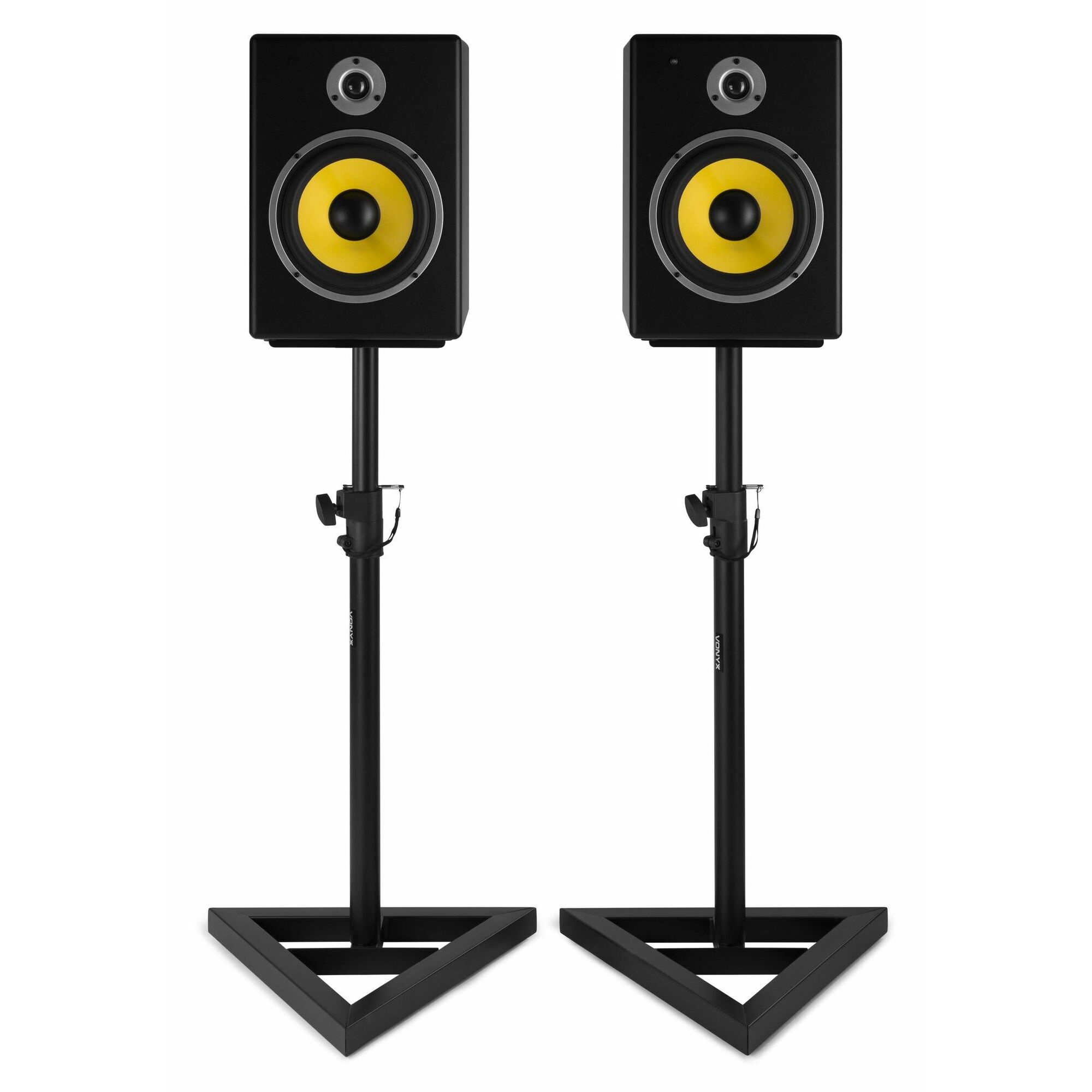 Vonyx set van 2 verstelbare monitor speakerstands
