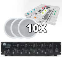Power Dynamics 100V Bundelset met 5 apart instelbare zones