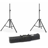 Vonyx Pro Speakerstandaard set (max. belasting 80kg) in tas