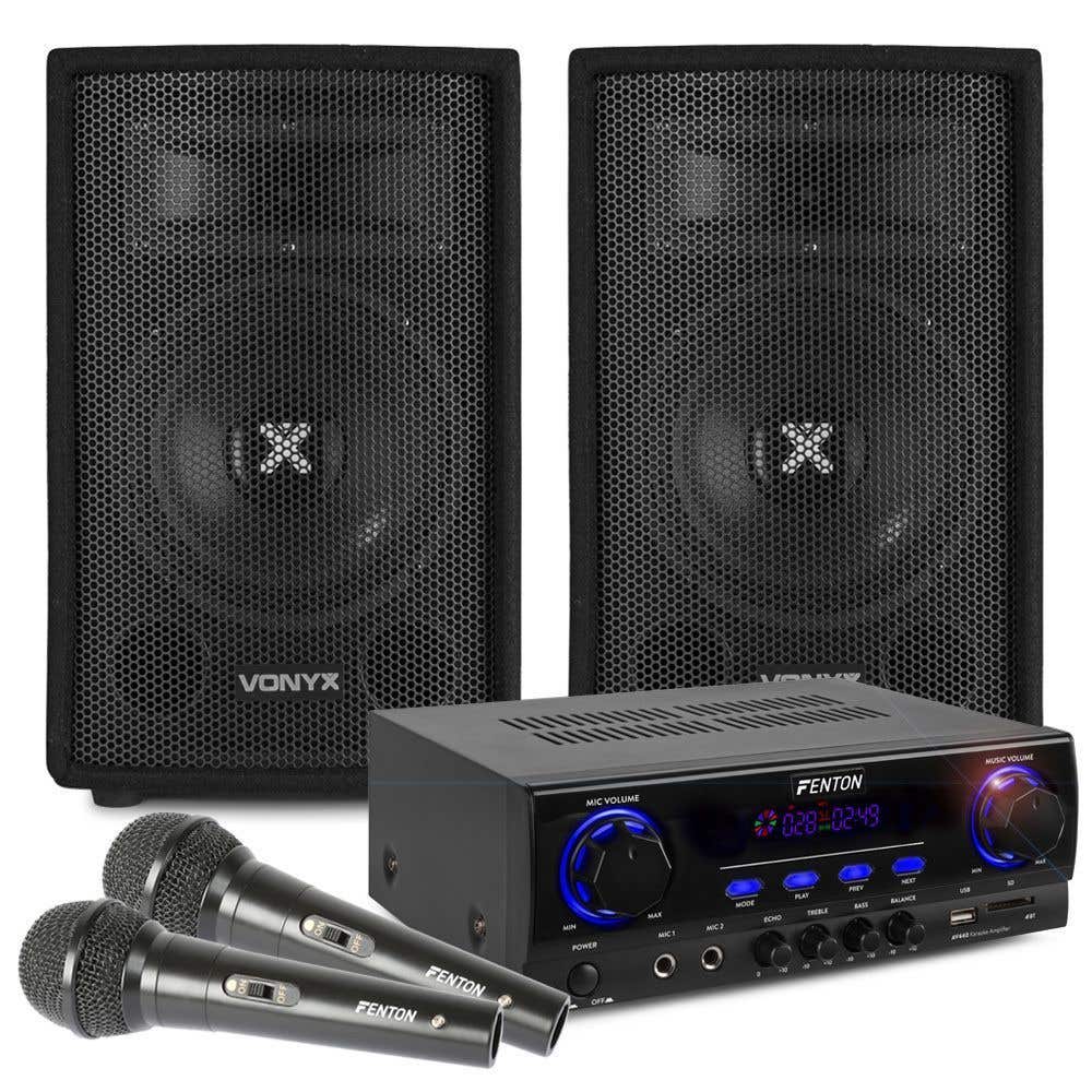 Complete "Just Sing!" karaoke set met Bluetooth, 2 microfoons en