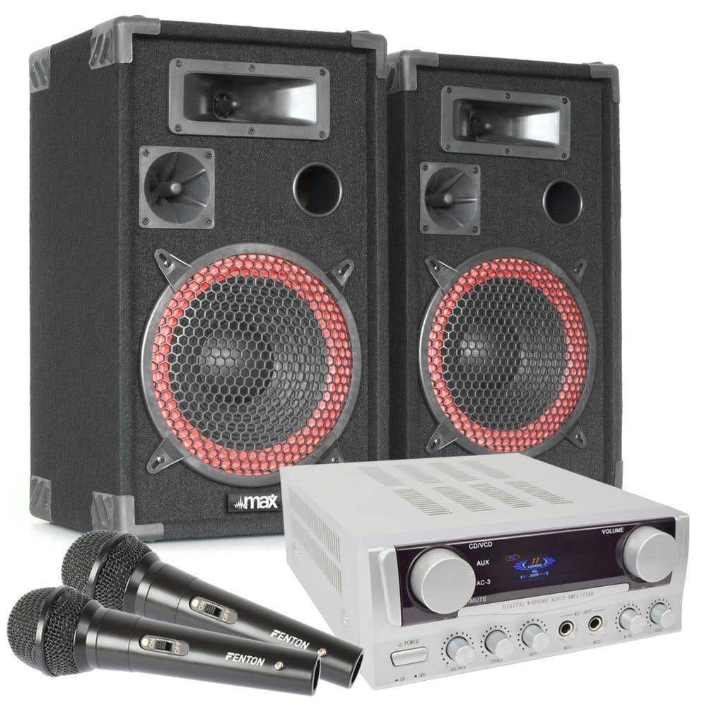Max8 Karaoke En Zang Setje Compleet Met Kabels En Microfoons max kopen in de aanbieding Max8 Karaoke En Zang Setje Compleet Met Kabels En Microfoons max kopen in de aanbieding