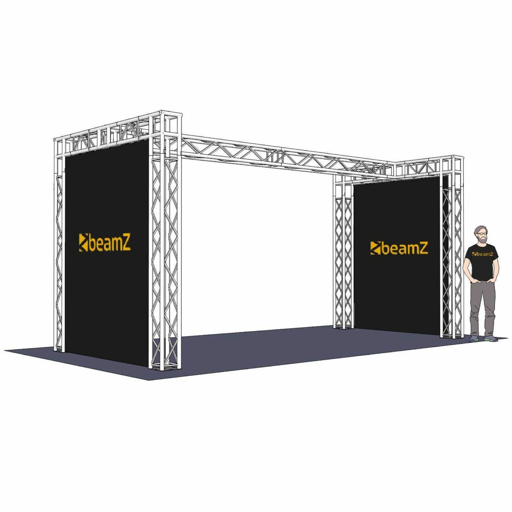 BeamZ Truss 6 x 2.71 x 3 meter voor beursstand, showroom, etc.