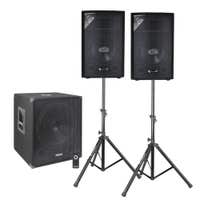 Vonyx actieve 2.1 Bluetooth / DJ geluidsinstallatie - 1100W