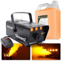 BeamZ S700-LED rookmachine met vlameffect en 5 liter rookvloeistof