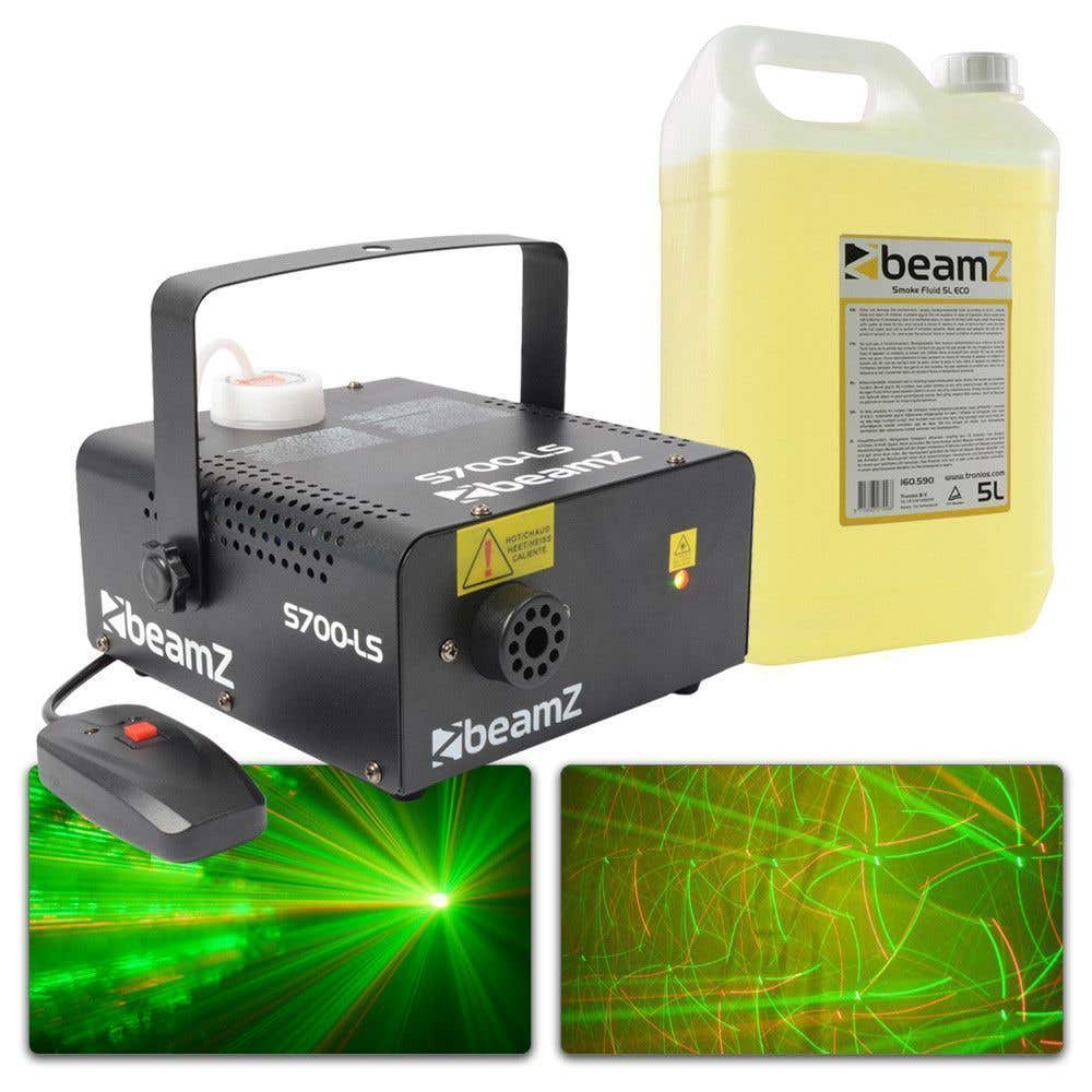 Beamz S700 Ls Laser Rookmachine Met 5 Liter Rookvloeistof beamz kopen in de aanbieding Beamz S700 Ls Laser Rookmachine Met 5 Liter Rookvloeistof beamz kopen in de aanbieding
