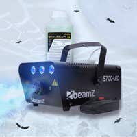 BeamZ S700LED 'ICE’ Halloween rookmachine - Met 3 blauwe LED’s en 1 liter rookvloeistof - 700W