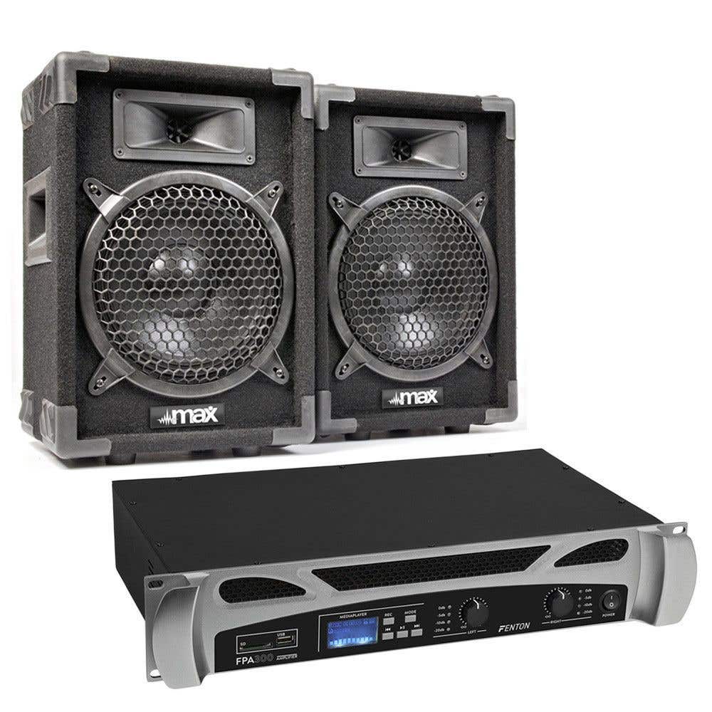 Fenton FPA300 geluidinstallatie met Bluetooth en mp3 speler