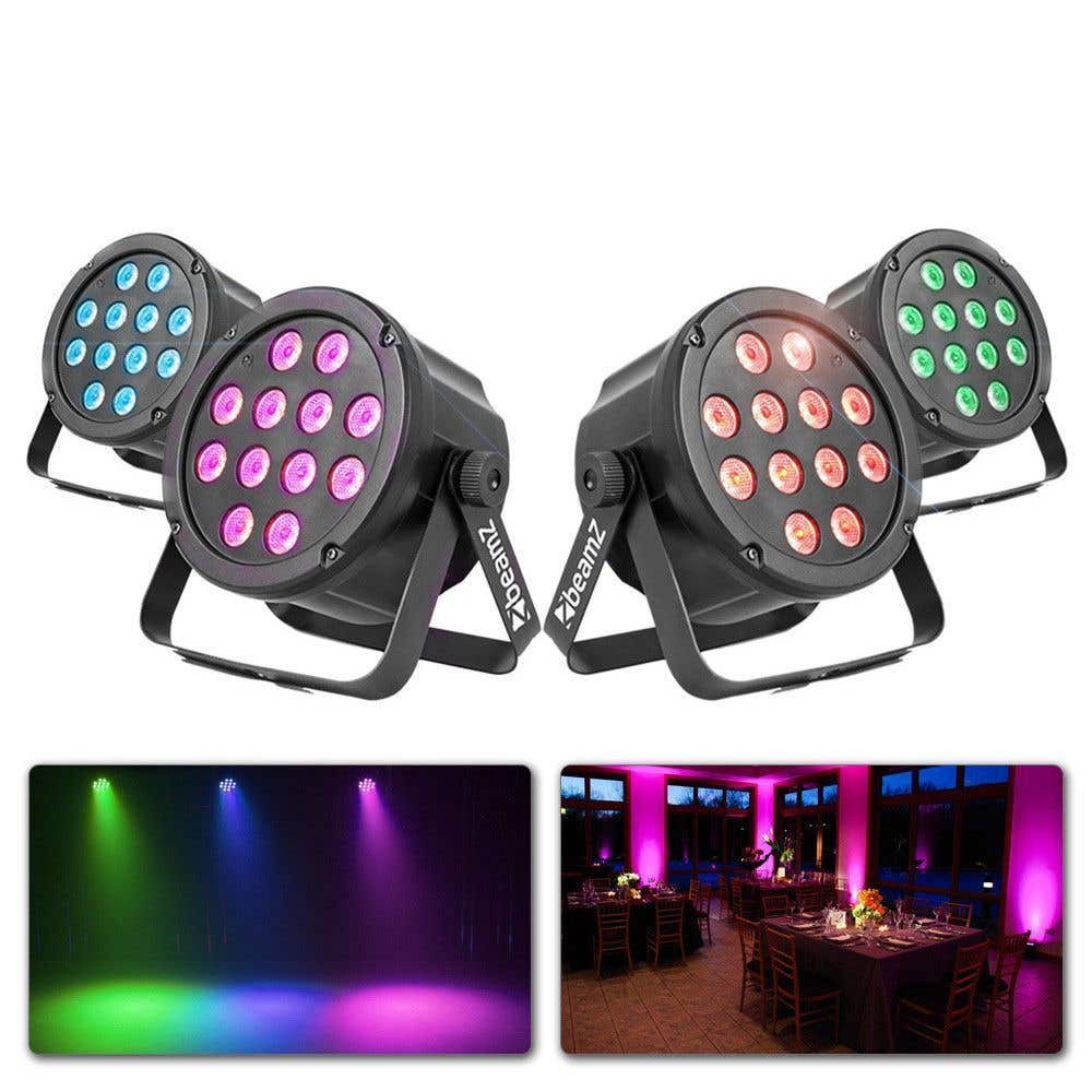 BeamZ SlimPar35 lichtset met 4x Slimpar35 spots