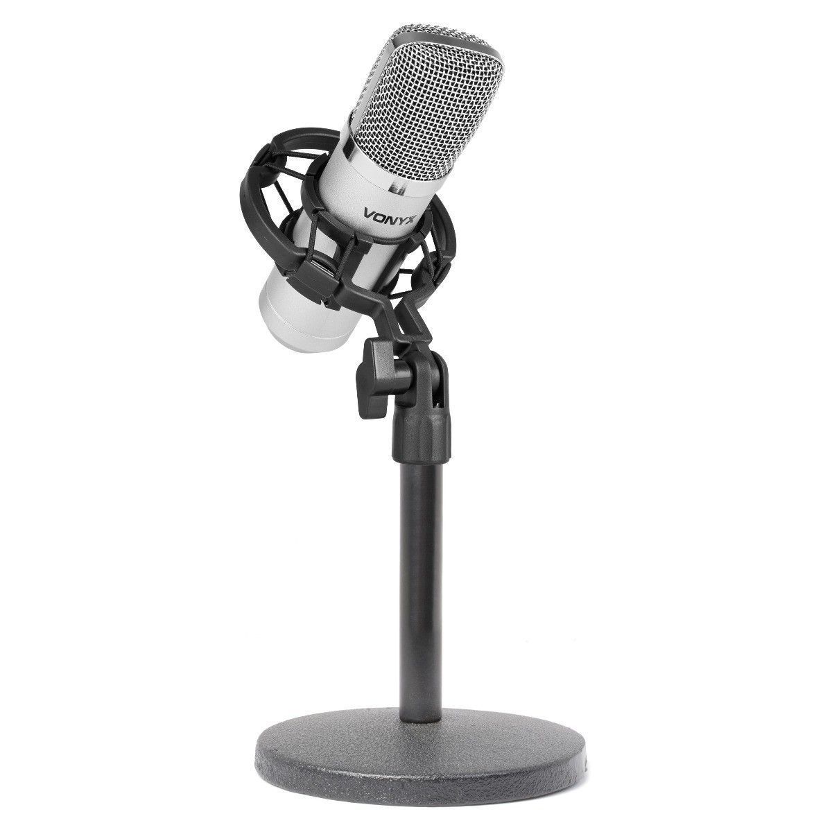 Vonyx CM400 studio condensator microfoon met tafelstandaard